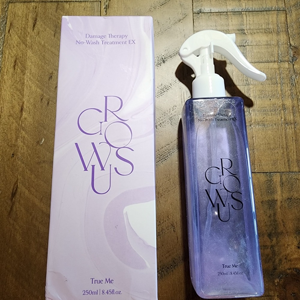Growus Damage Therapy No-Wash Treatment EX True Me 250ml 8.45oz NIB